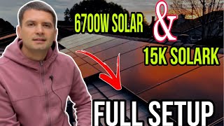 Power Your Home with Solar: A Solo Installation Guide for a 6700W Solar Array and Solark 15k Backup
