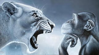 Trying not to scream in a scary game 