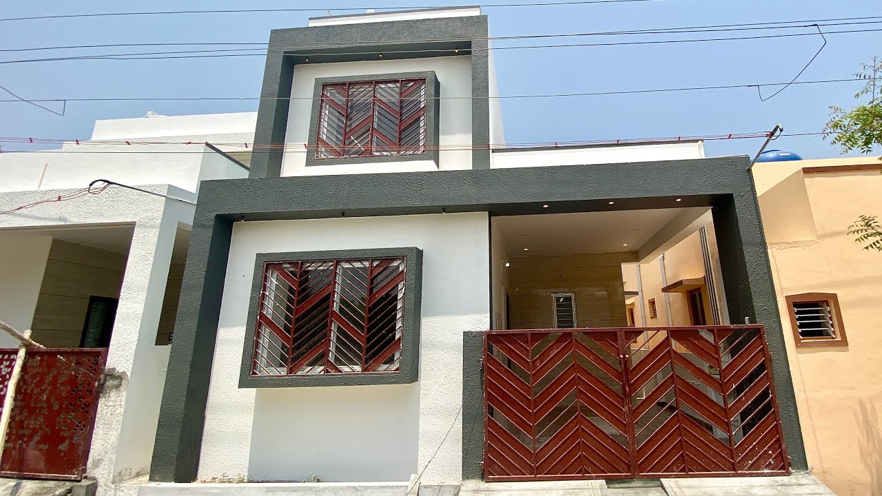 2 சென்ட்டில் இவ்வளவு பெரிய 2BHK Duplex வீடா😳😍 Architect Design House with Skylight | Epi-583