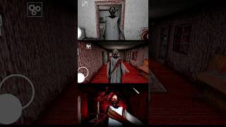 Granny Vs Granny 2 Vs Granny 3 Nightmare Mode Jumpscares #granny #shorts #dvloper