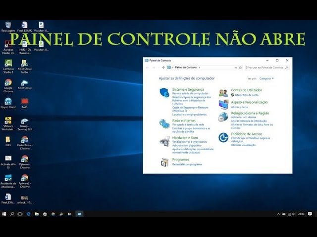 Painel de controle fecha sozinho? Como resolver bug no Windows 10