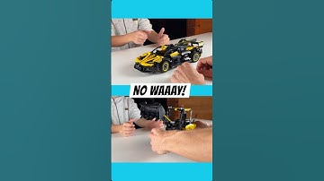 LEGO Bugatti 42151 Transformation #lego #legotechnic #legomoc #diy #alternativebuild #inspiration