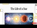 LIFE OF A STAR || GEOGRAPHY L-2 || UPSC || BPSC || Geography Through Animation