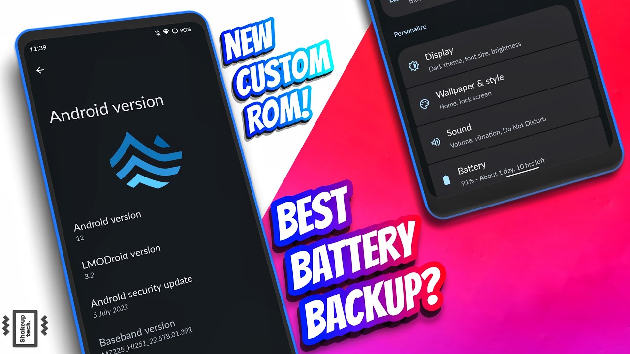 Lmodroid 3 2 Android 12 On Moto G 5g Motorola One 5g Ace Youtube