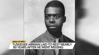 Tuskegee airman laid to rest nearly 80 years after he went missing