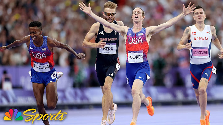 Cole Hocker reveals how he pulled off the shocker of the Paris Games for 1500m Olympic Gold