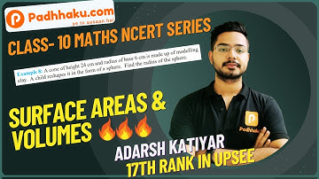 Example 8 | Surface Area And Volumes | NCERT | Class 10 Maths | CBSE | Padhhaku