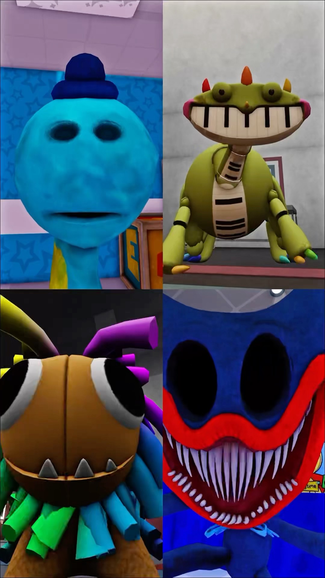 Poppy Playtime Chapter 4 Jumpscare 's #sprunki #roblox #digitalcircus #sonic #mario #pomni