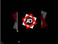 AD Geometric Logo Design | Red & Black Style ⚡ | Pixelab Ustad #logo #shorts