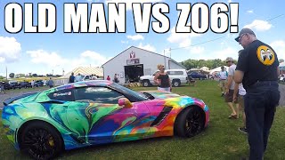 Old Man HATES My Z06 at GM Nationals...