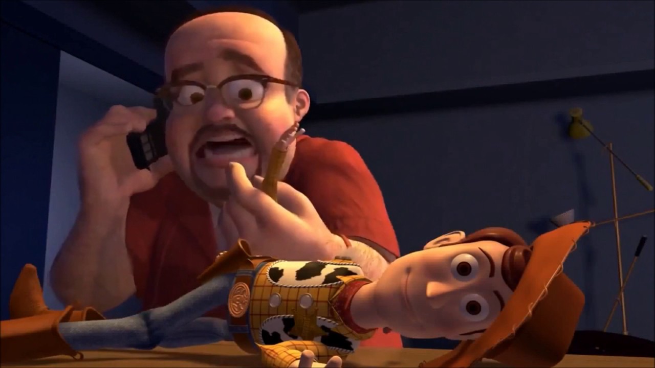 Toy story 2 woody arm ripped - YouTube.