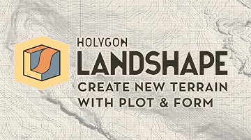 Create New Terrain with Plot and Form – Holygon Landshape for Sketchup