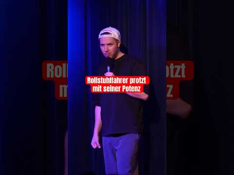 Rollstuhlfahrer protzt mit Potenz