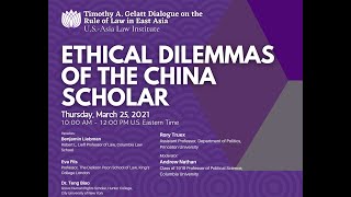 Ethical Dilemmas of the China Scholar