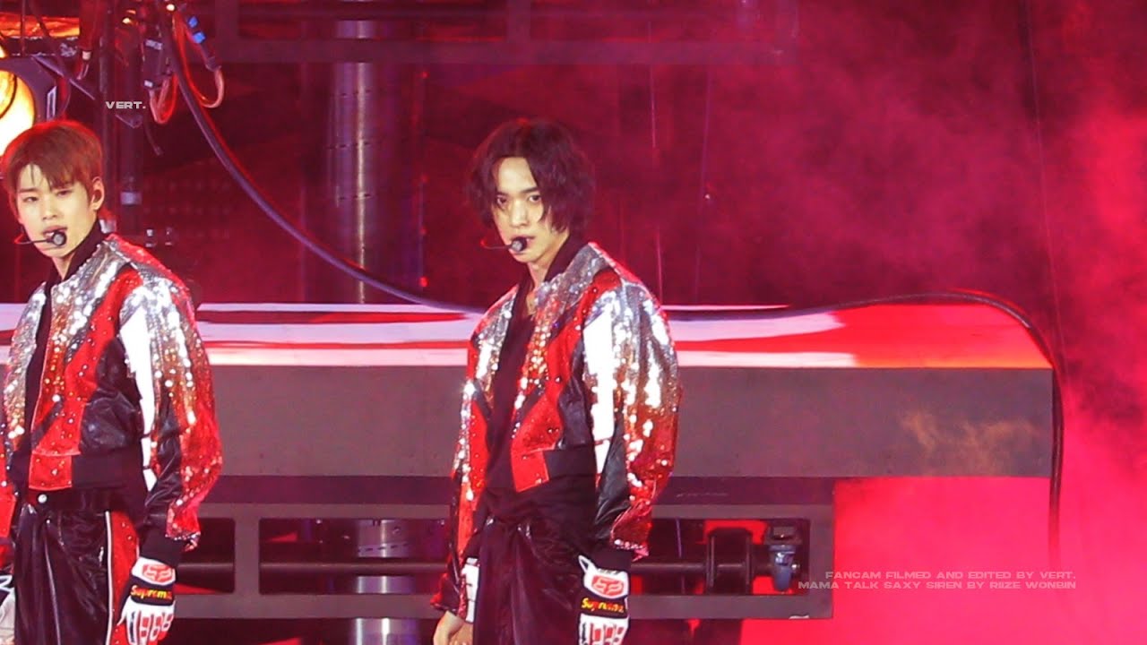 231129 라이즈 원빈 RIIZE WONBIN FOCUS - TALK SAXY , SIREN | MAMA AWARDS