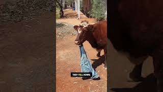 Cow Borrows Pants - Ozzy Man Quickies
