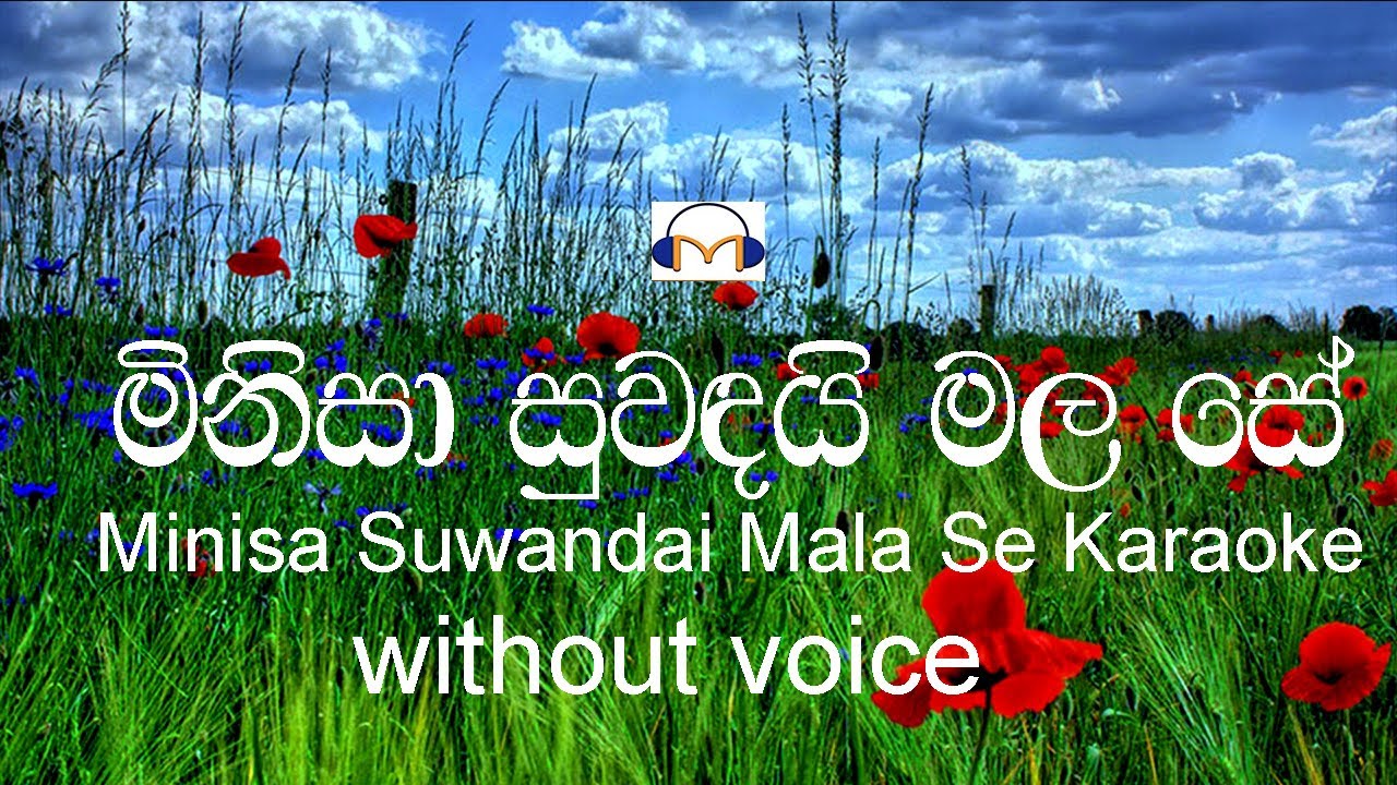 Minisa Suwadai Mala Se Karaoke (without voice) මිනිසා සුවඳයි මල සේ