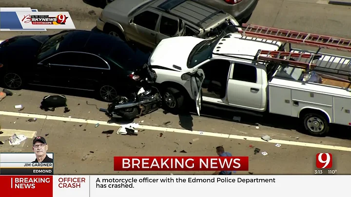 Edmond Officer Injured In Multiple-Vehicle Crash O...