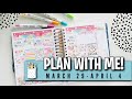 PLAN WITH ME! MARCH 29- APRIL 4 | MakseLife Planner