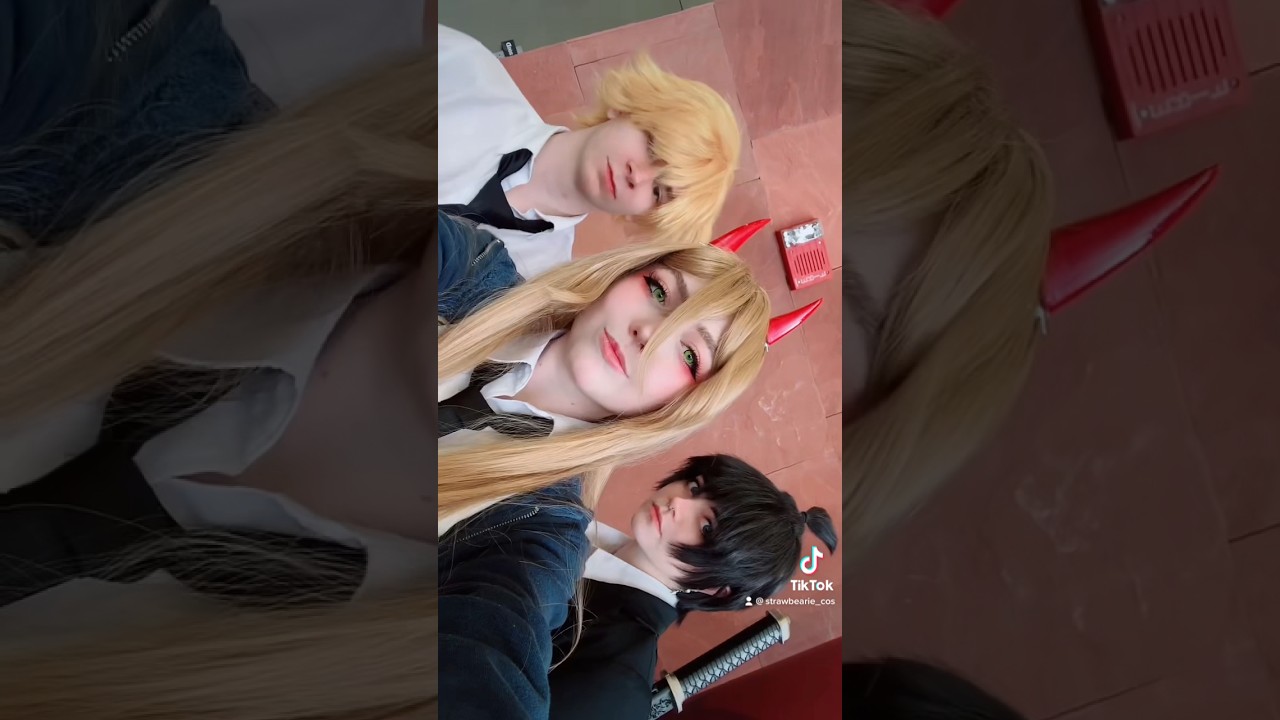 Another transition vid! Thanks for all the support on my last one 🥰 #chainsawman #cosplay #power