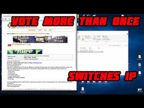 1 8 1 9 1 10 How To Vote More Than Once On A Minecraft Server Youtube 1 8 1 9 1 10 How To Vote More Than Once On A Minecraft Server Youtube