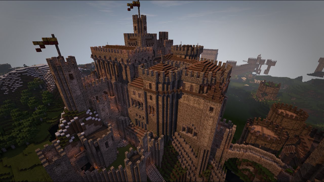WE BUILD A CASTLE #002 | Minecraft || ShrimpzFN - YouTube