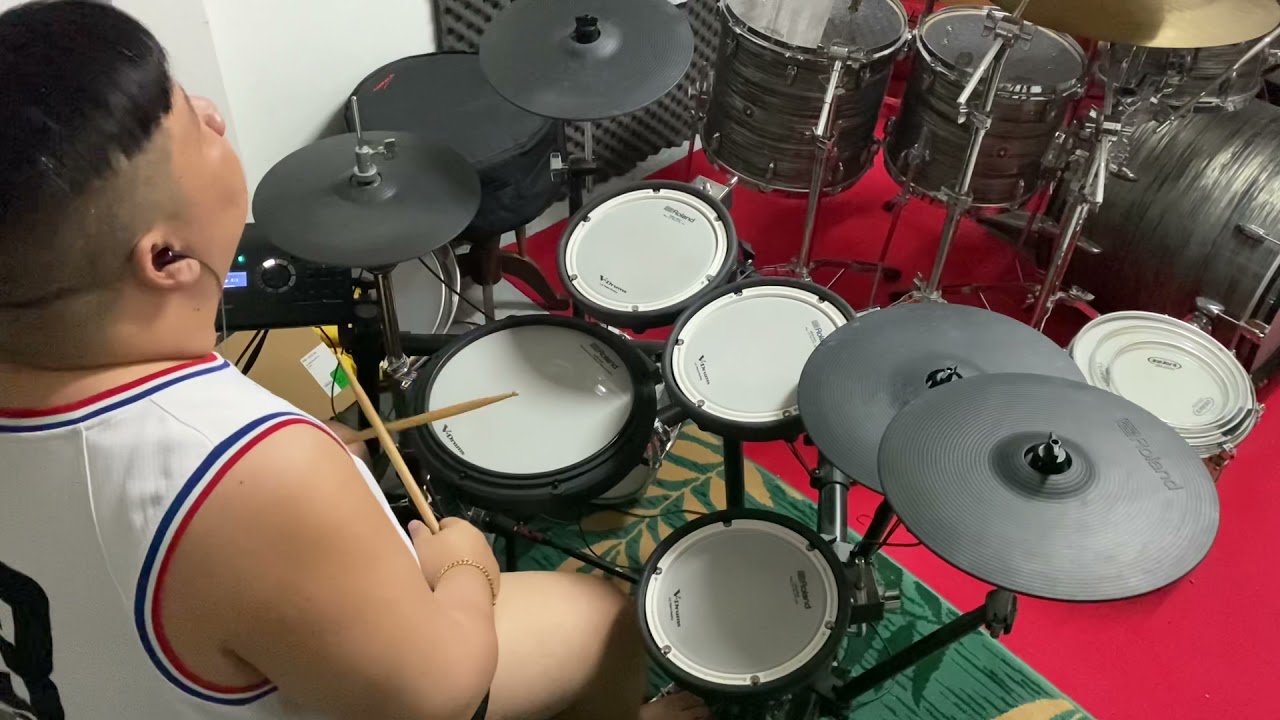 Highway To Hell - AC/DC  Drum cover by Ut drums Roland TD17KVX & Roland Go Mixer