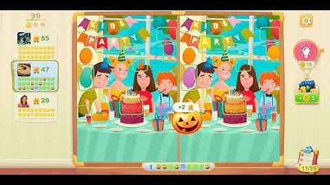5 Differences Online Game level 99 part 4