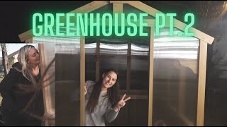 Building the Costco Yardistry Greenhouse! Part Two
