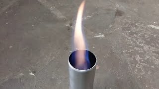 alcohol jet burner (part 2)