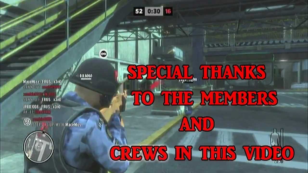 MAX PAYNE 3 GANGWARS TEAM CREW WIPEOUT