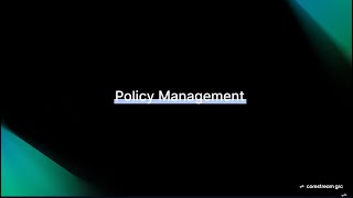 Policy Management software explained I CoreStream GRC