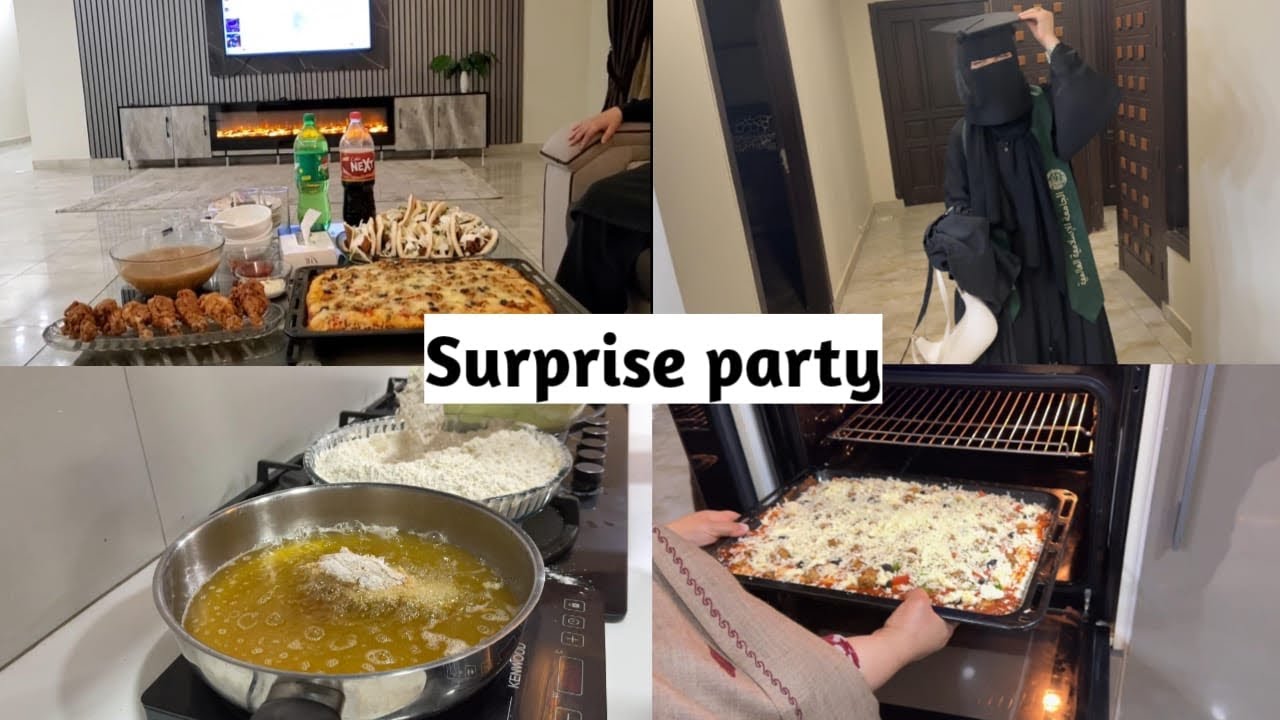 Beti ki graduation ki khushi mai bachon ko surprise party di