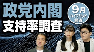 2022年9月の政党支持率・内閣支持率・次期衆院選比例投票先は？電話×ネットのハイブリッド調査で世論をチェック！｜第147回 選挙ドットコムちゃんねる #1