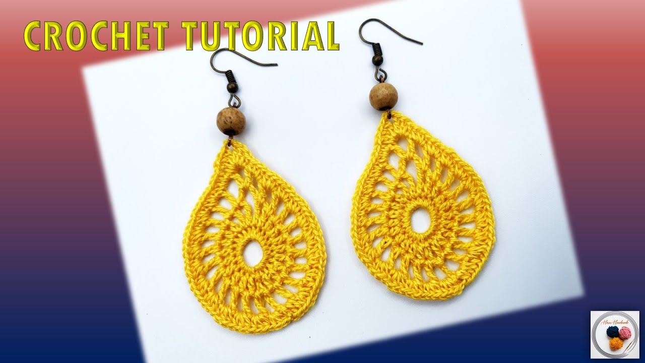 Crochet earrings [Pattern by Creggy's Crochet] : r/crochet