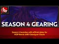 How to Gear in Season 4, Class Reworks in War Within, and MOP Remix Launch Date!