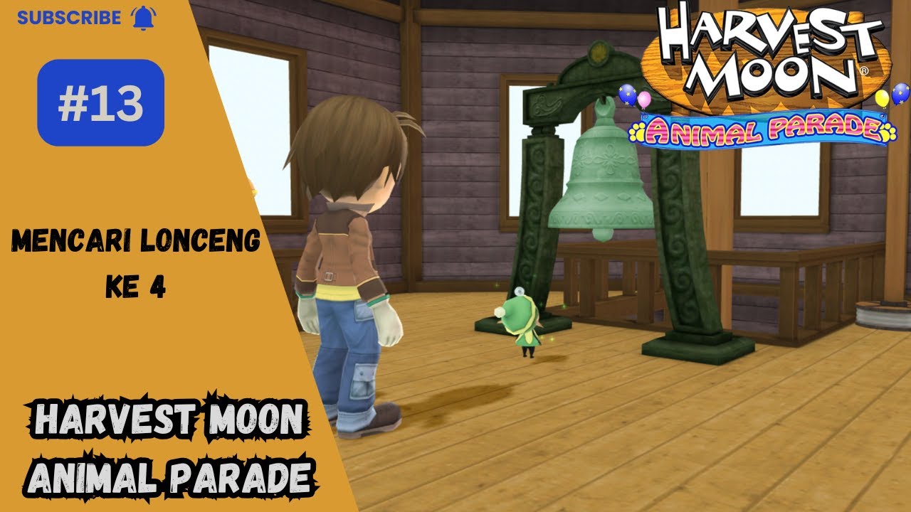 Mencari Lonceng ke 4 - Harvest Moon Animal Parade GAMEPLAY #13 - YouTube