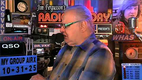 KC9VKV HAM RADIO QSO-VLOG - MY GROUP AIRCHECK!!! - 10/31/25 - JIM'S RADIO STORY
