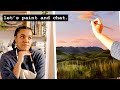 Stay Home With Me · Real-Time Paint and Chat · 1 Hour in the Studio · #6