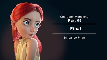 Blender 2.8 character modelling 08 - Final