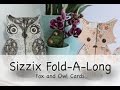 Sizzix Fold-A-Long Owl Die Set