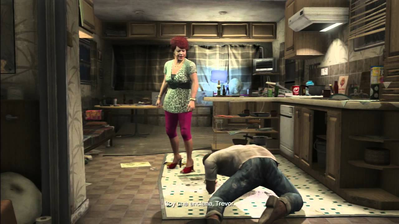Conoce a la Madre de Trevor Grand theft Auto 5 GTA V - YouTube