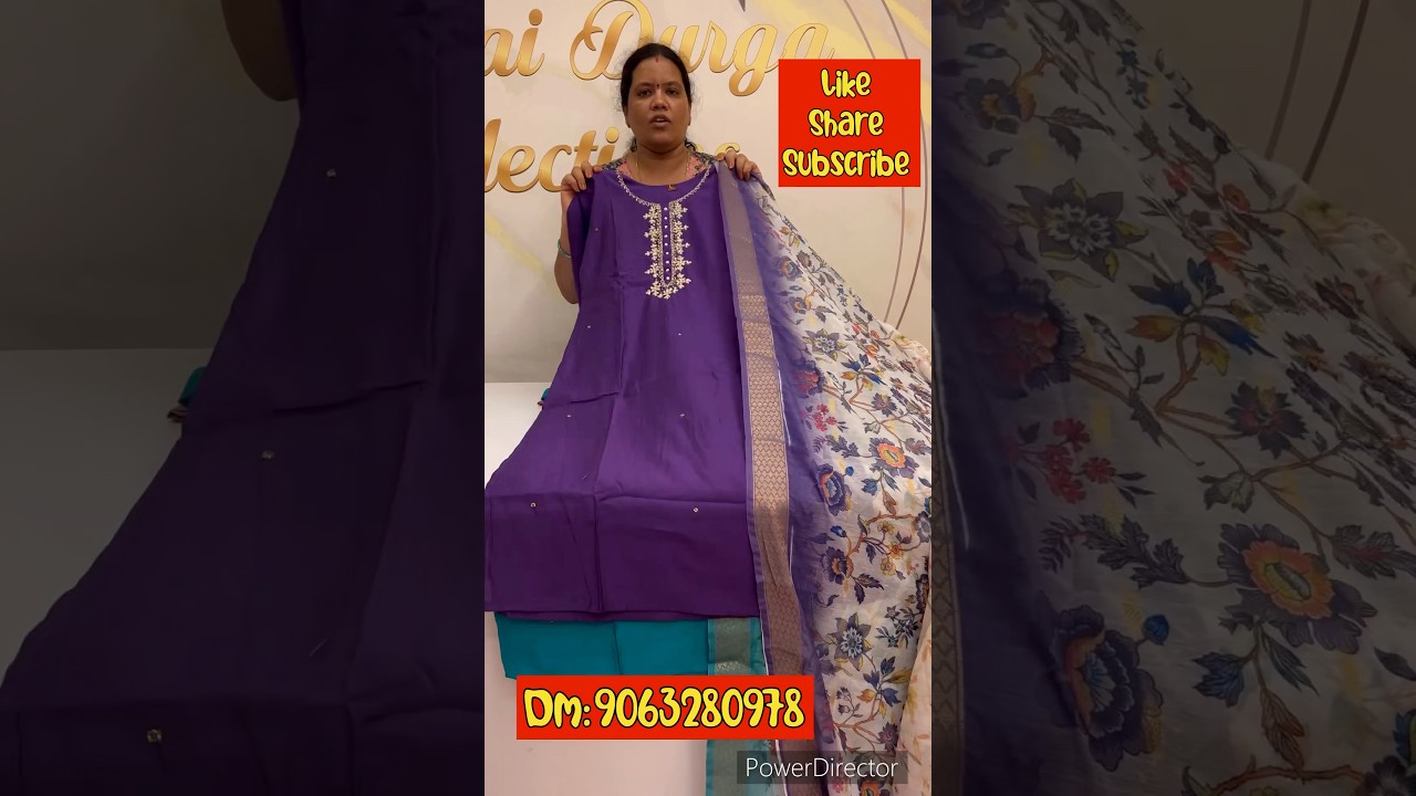 999@ 3 pc set//sri Sai Durga collections//partywear 3 pc sets 