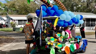 🌺 GOLFCART PARADE, Sun Outdoors ,Sarasota FL 🌺