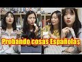 Japonesa China Coreanas Probando COSAS ESPAÑOLAS por primera vez ★