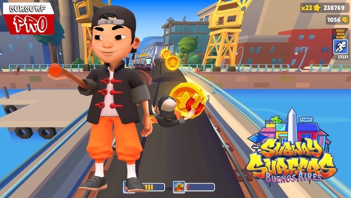 SUBWAY SURFERS  MONKBOT IS BACK - I'M RUNNING THE STREETS WITH THIS  LEGENDARY HIGH TECH SURFER 