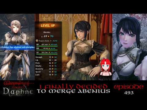 Merging Abenius and Taking Her to Level 70 — Wizardry Variants