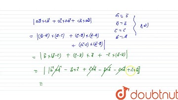 If A,B,C,D are four points in space, then `|vec(AB)xvec(CD)+vec(BC)xxvec(AD)+vec(CA)xxvec(BD)|=