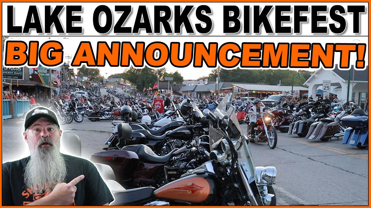 BIKEFEST RALLY Lake of the Ozarks Big Announcement! YouTube