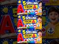 Five spelling from "A" | #shorts #yt shorts #trending # viral